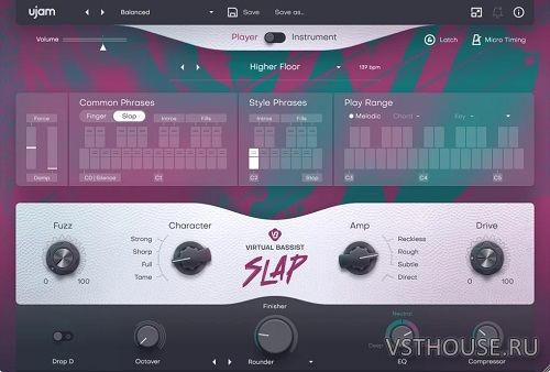 uJAM - Virtual Bassist SLAP v2.1.1.303 VSTi, AAX x64 uJAM - Virtual Bassist SLAP v2.1.1.303 VSTi, AAX x64