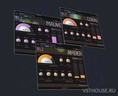 BLZ Audio - Coloured Reverb Pack v1.0.2 (Amber, Coral, Mauve)