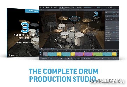 Toontrack - Superior Drummer 3 Core Library Update v1.3.0 (SOUNDBANK) Toontrack - Superior Drummer 3 Core Library Update v1.3.0 (SOUNDBANK)