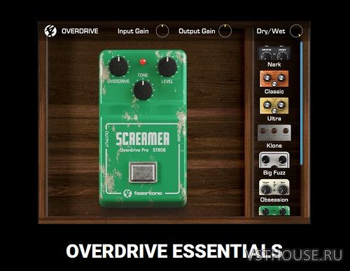 Fazertone - Overdrive Essentials [FIXED] v1.0.0 VST3 x64