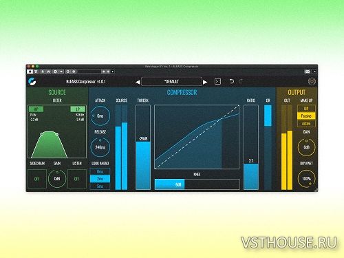 BLEASS - Compressor v1.0.1 VST3, AAX x64 BLEASS - Compressor v1.0.1 VST3, AAX x64