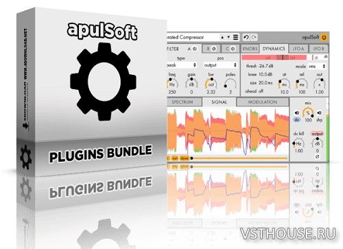 apulSoft - Plugins Bundle VST, VST3, AAX, AU WIN.OSX apulSoft - Plugins Bundle VST, VST3, AAX, AU WIN.OSX