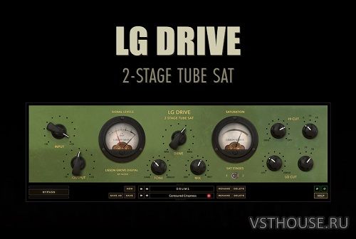 Kush Audio - LG Drive v1.0.0 VST, VST3, AAX x64 R2R
