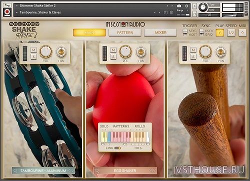 In Session Audio - Shimmer Shake Strike 2 with the Expansion (KONTAKT)