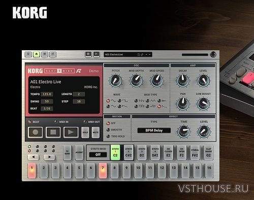 KORG - ELECTRIBE-R v1.0.1 STANDALONE, VSTi3, AAX x64 KORG - ELECTRIBE-R v1.0.1 STANDALONE, VSTi3, AAX x64