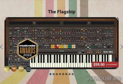 Cherry Audio - GX-80 v1.0.9.123 STANDALONE, VST, VST3, AAX x64 Fixed