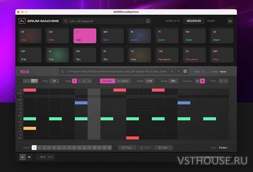ADSR Sounds - Drum Machine v1.1.4 STANDALONE, VSTi3 x64 ADSR Sounds - Drum Machine v1.1.4 STANDALONE, VSTi3 x64