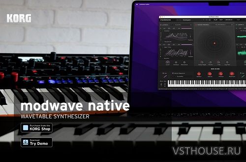 KORG - Modwave Native v1.0.2 STANDALONE, VSTi3, AAX, AU x64 KORG - Modwave Native v1.0.2 STANDALONE, VSTi3, AAX, AU x64