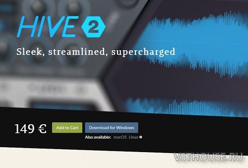 u-he - Hive v2.1.1 VSTi, VST3, AAX, AU WIN.OSX.LiNUX x86 x64