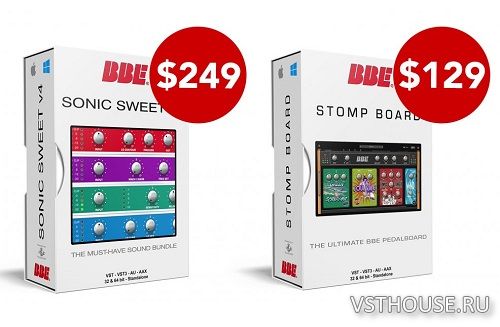 BBE Sound - Sonic Sweet v4.4.0 & Stomp Board v1.4.0