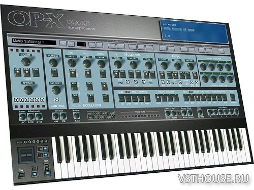 Sonic Projects - OP-X PRO-II v1.3.0 AU, VSTi3 WIN.OSX x64 R2R