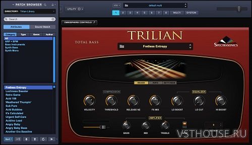 Spectrasonics - Trilian v1.6.4c (UPDATE) SAL, VSTi, VST3i, AAX x64 Spectrasonics - Trilian v1.6.4c (UPDATE) SAL, VSTi, VST3i, AAX x64