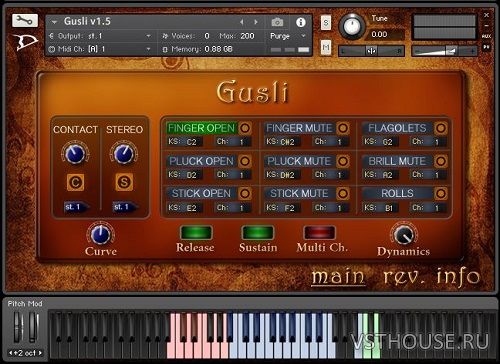 DanielBelik - Siberian Sanples — Gusli V1.5 (KONTAKT) DanielBelik - Siberian Sanples — Gusli V1.5 (KONTAKT)