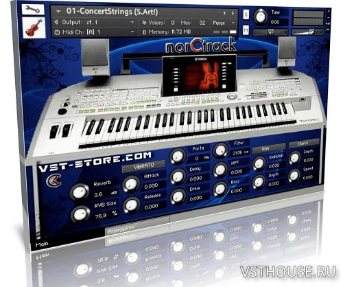 norCTrack - Yamaha Series TYROS 1 (KONTAKT)