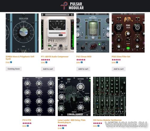 Pulsar Modular - Plugins Collection VST3, AAX, AU WIN.OSX x64 Pulsar Modular - Plugins Collection VST3, AAX, AU WIN.OSX x64