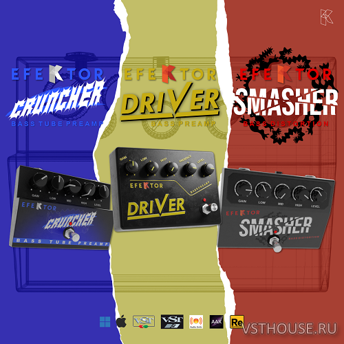 Kuassa - Efektor Bass Distortion Bundle v1.0.0