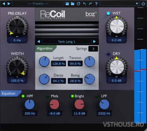 Boz Digital Labs - ReCoil v1.0.0 VST, VST3, AAX, AU WIN.OSX x64 Boz Digital Labs - ReCoil v1.0.0 VST, VST3, AAX, AU WIN.OSX x64
