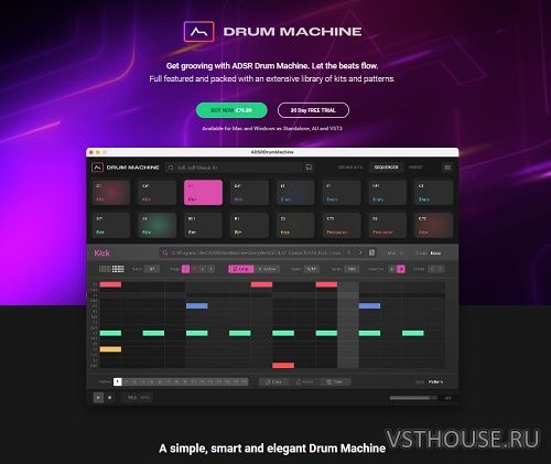 ADSR Sounds - Drum Machine v1.2.0