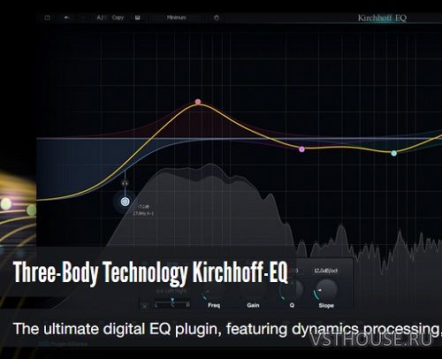 Plugin Alliance - Three-Body Tech Kirchhoff-EQ 1.6.2 VST, VST3, AAX Plugin Alliance - Three-Body Tech Kirchhoff-EQ 1.6.2 VST, VST3, AAX
