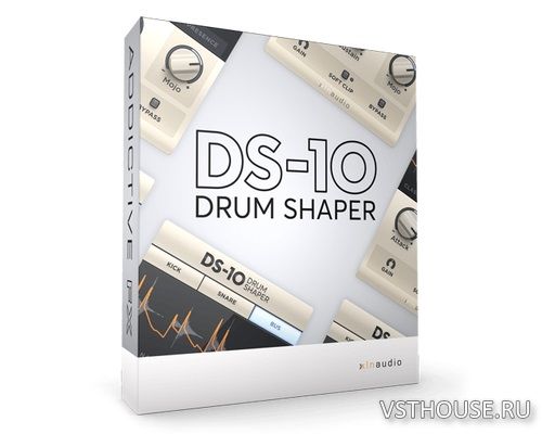 XLN Audio - DS-10 Drum Shaper 1.1.3 220208 VST, AAX x64