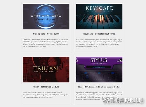 Spectrasonics - Plugins Bundle [Keyscape v1.3.4d, Omnisphere v2.8.5e