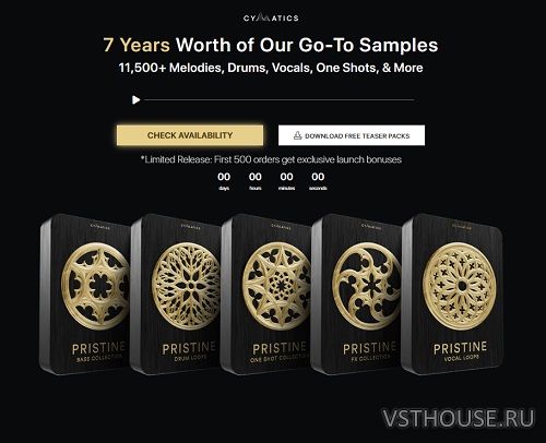 Cymatics - Pristine Collection (WAV) Cymatics - Pristine Collection (WAV)