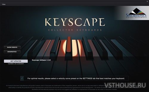 Spectrasonics - Keyscape v1.5.0c SAL, VSTi, VSTi3, AAX x64 Spectrasonics - Keyscape v1.5.0c SAL, VSTi, VSTi3, AAX x64