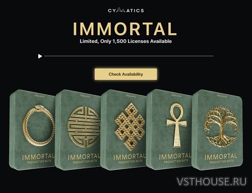 Cymatics - IMMORTAL Production Suite (TUTORIAL, MIDI, WAV)