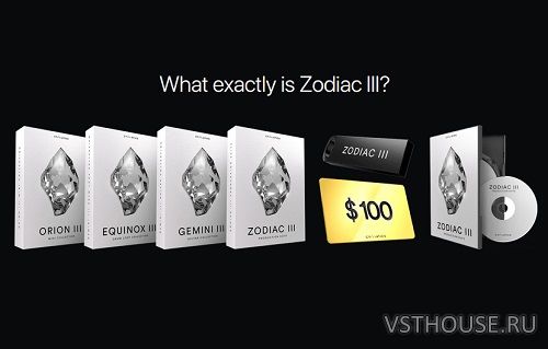 Cymatics - ZODIAC III Collectors Edition USB (MiDi, WAV) Cymatics - ZODIAC III Collectors Edition USB (MiDi, WAV)