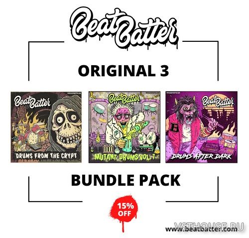 Beat Batter - Original 3 Bundle Pack (WAV)