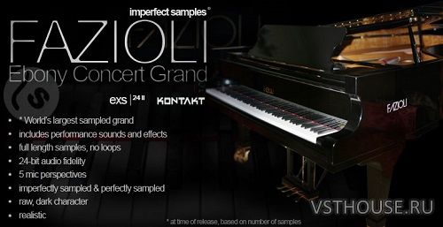 Imperfect Samples - Fazioli Ebony Concert Grand Extreme Edition
