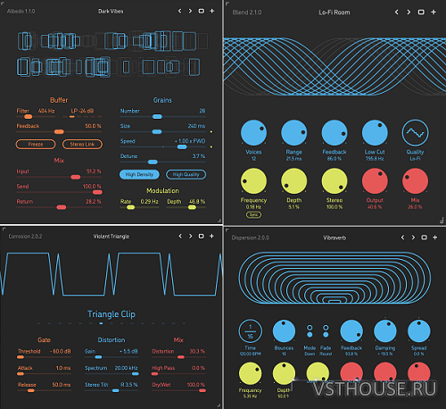 Sinevibes - 4 Plugins Pack 2023-5 TCD VST3, AAX x64 [8.05.23]