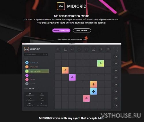 ADSR Sounds - MiDiGrid v1.0.0 VST3i x64
