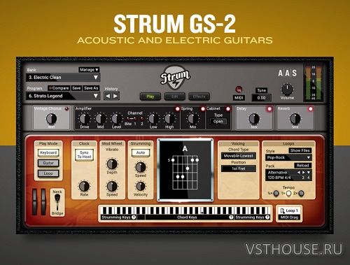 Applied Acoustics Systems - STRUM GS-2 v2.4.4 VSTi, AAX WIN.OSX x64