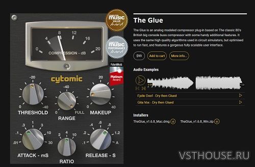 Cytomic - The Glue v1.6.8 VST, VST3 x64 Cytomic - The Glue v1.6.8 VST, VST3 x64