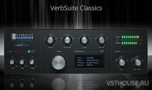 Slate Digital - VerbSuite Classics v1.1.5.0 VST, VST3, AAX (MOD) x64 Slate Digital - VerbSuite Classics v1.1.5.0 VST, VST3, AAX (MOD) x64