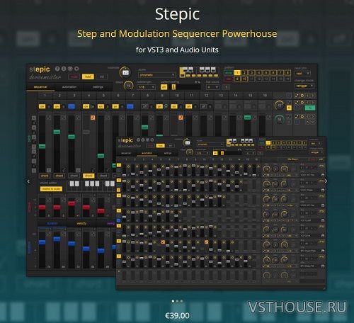 Devicemeister - StepicVST 1.5.0 & Stepic MAX4Live 1.5.0 VSTi3, AMXD