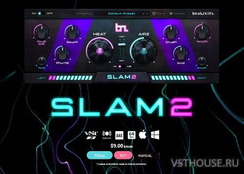 BeatSkillz - SLAM2 v1.3.0 R2 VST3, AAX x64