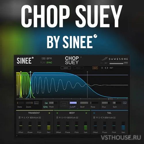 Tracktion Software - SINEE Chop Suey v1.22 VST3i x64