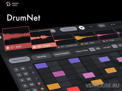 Session Loops - DrumNet v1.5.0 STANDALONE, VST3i x64 Session Loops - DrumNet v1.5.0 STANDALONE, VST3i x64