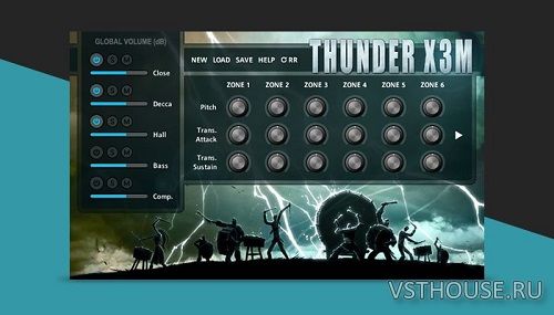 Strezov Sampling - Thunder X3M (Player Edition) (KONTAKT) Strezov Sampling - Thunder X3M (Player Edition) (KONTAKT)