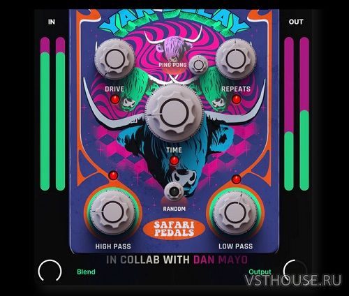 Safari Pedals - Yak Delay - Wild delay wDan Mayo 1.3.54 VST3 x64