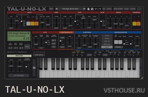 Togu Audio Line - TAL-U-NO-LX-V2 v4.7.9 VSTi, VSTi3, AAX, CLAP x64 R2R