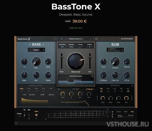 SoundFingers - BassTone X v1.0.0 VSTi3, AAX x64 R2R SoundFingers - BassTone X v1.0.0 VSTi3, AAX x64 R2R