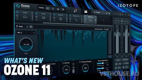 iZotope - Ozone 11 Advanced v11.0.0 VST3, AAX x64 [R2R]