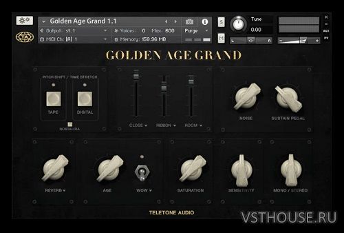 Teletone Audio - Golden Age Grand (KONTAKT)