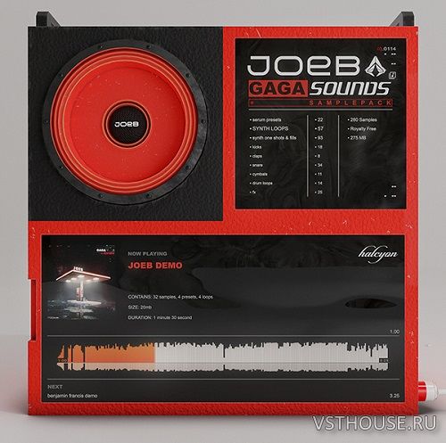 Halcyon Shop - JoeB – gaga sounds (WAV, SERUM) Halcyon Shop - JoeB – gaga sounds (WAV, SERUM)