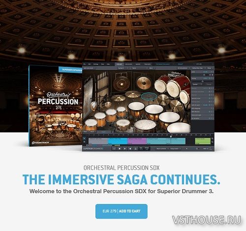 Toontrack - Orchestral Percussion SDX Library Update 1.0.2