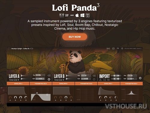 Clark Audio - Lofi Panda 3 v3.2.0 VSTi, VSTi3, AAX (x64)