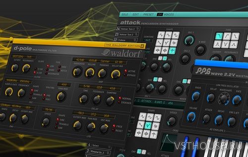 Waldorf - Waldorf Edition 2 v2.3.1 VSTi, VST3i, AAX, AU WIN.OSX Waldorf - Waldorf Edition 2 v2.3.1 VSTi, VST3i, AAX, AU WIN.OSX